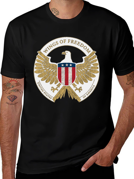 Wings of Freedom USA Eagle T-Shirt