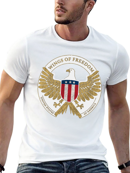 Wings of Freedom USA Eagle T-Shirt