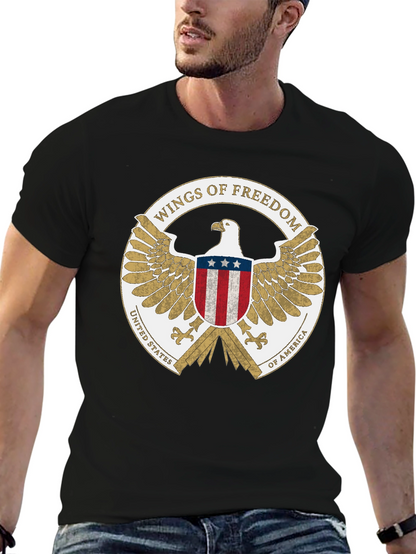 Wings of Freedom USA Eagle T-Shirt