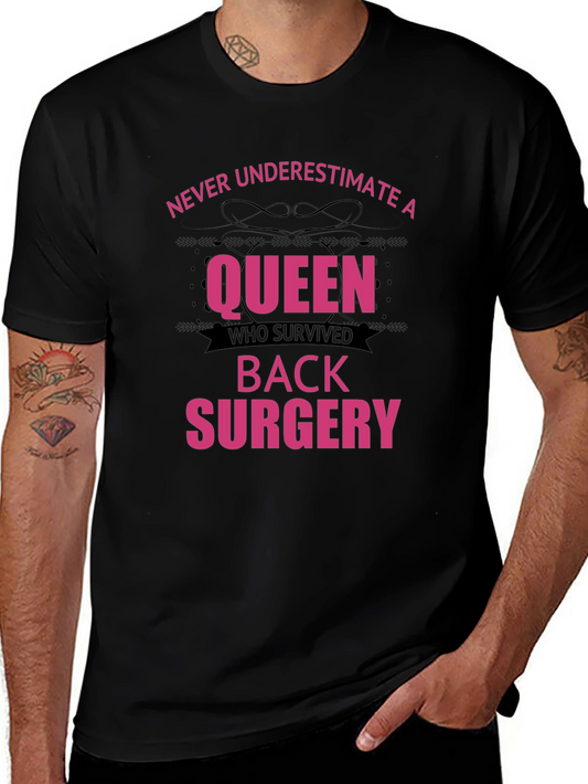 Queen Survived Back Surgery T-Shirt