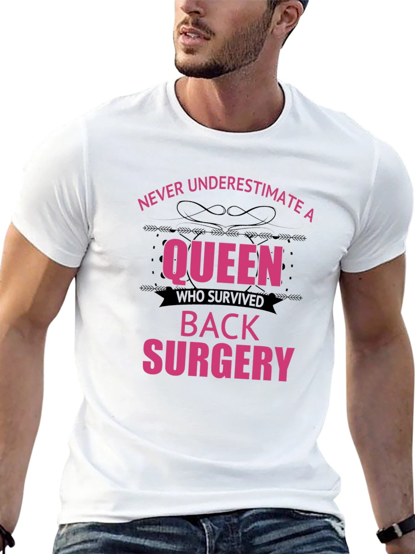 Queen Survived Back Surgery T-Shirt