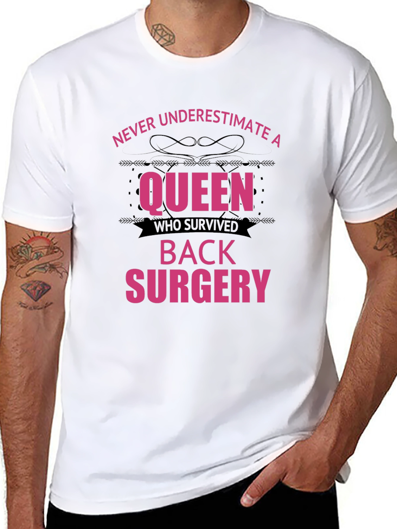 Queen Survived Back Surgery T-Shirt