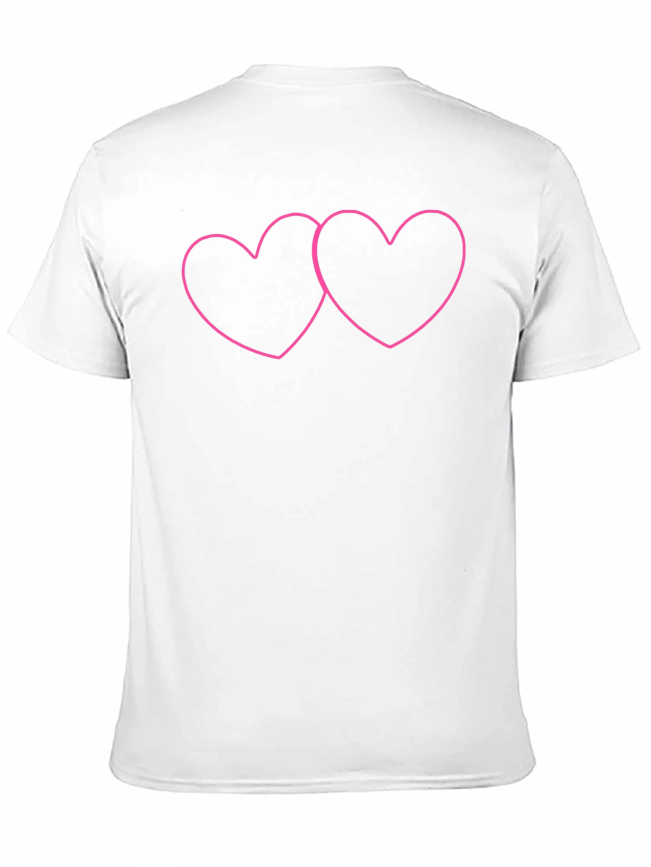Linked Hearts Graphic Tee - Black