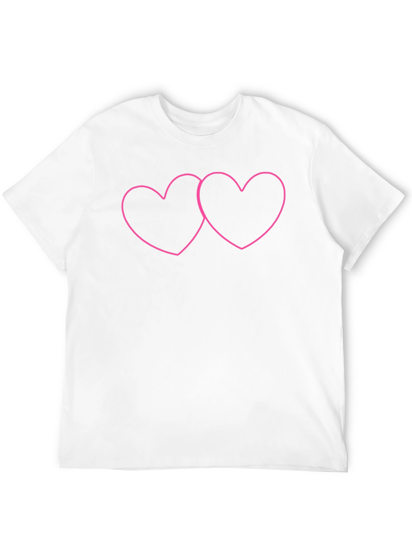 Linked Hearts Graphic Tee - Black