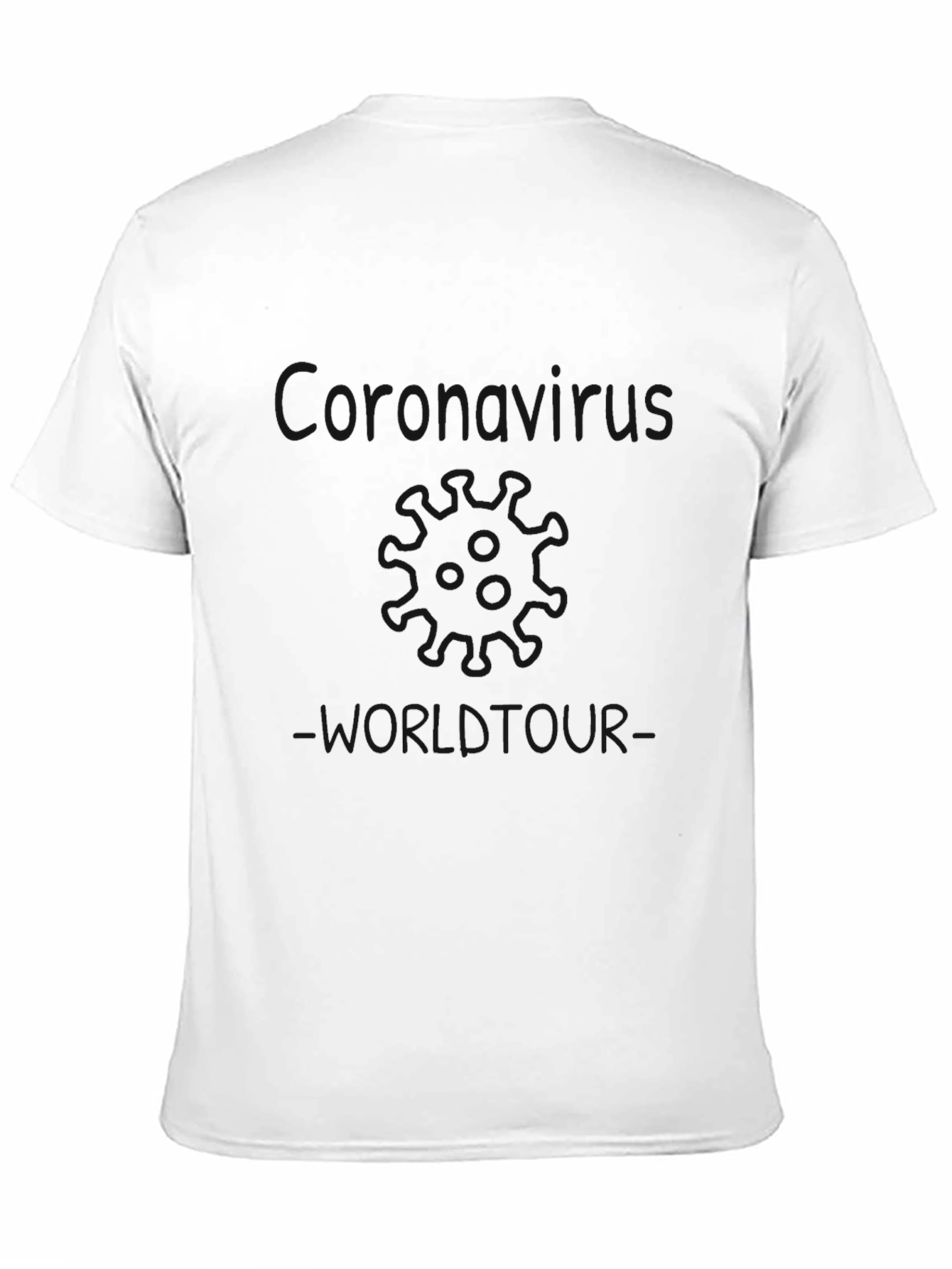 Black Graphic Tee - World Tour