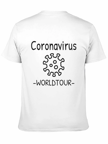 Black Graphic Tee - World Tour
