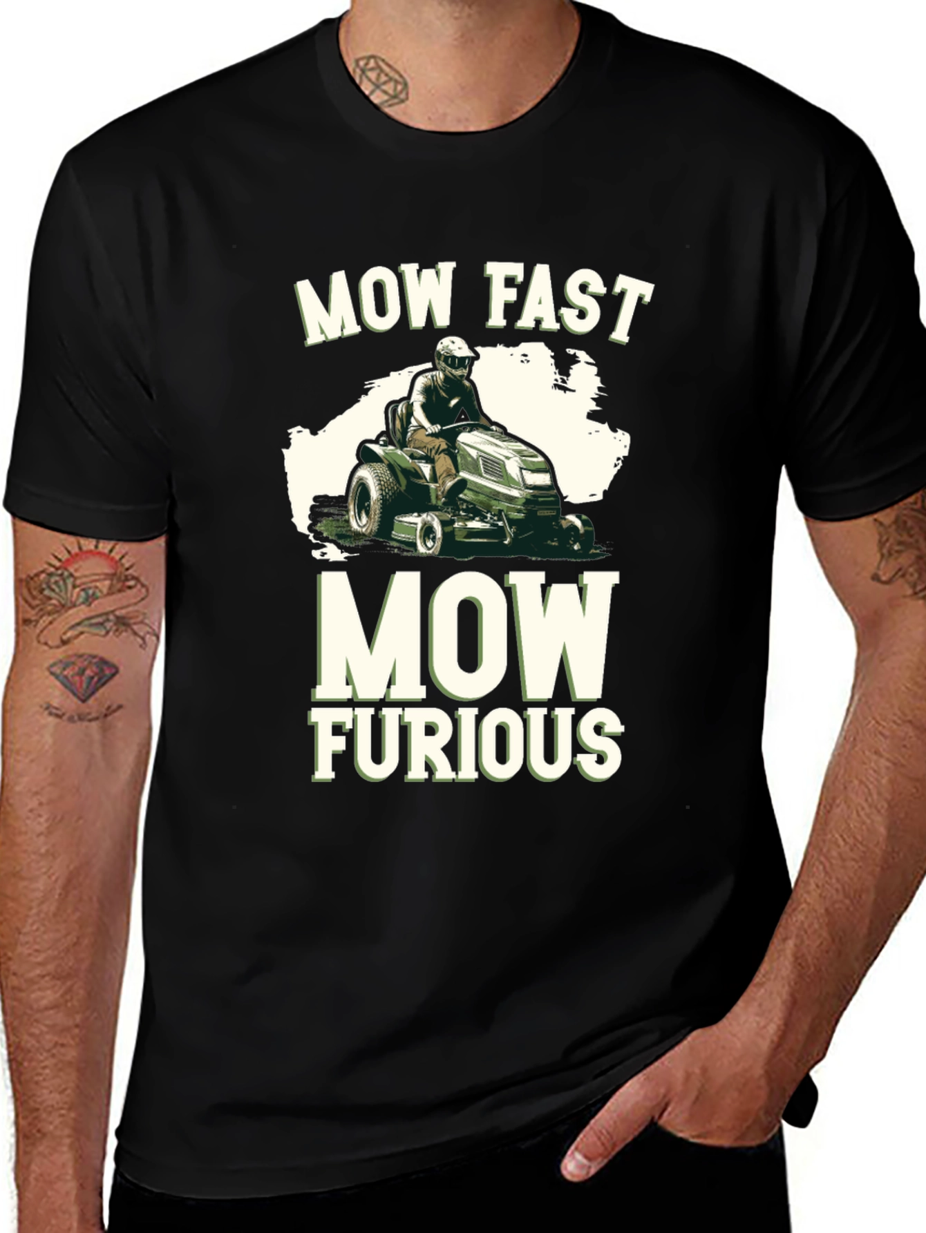 Mow Fast Furious T-Shirt