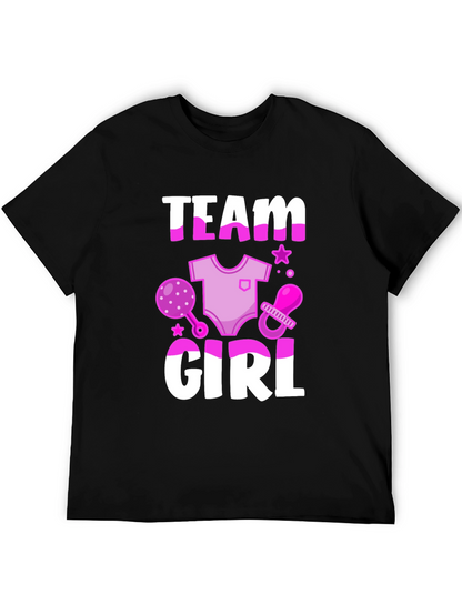 Team Girl Gender Reveal T-Shirt