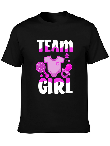 Team Girl Gender Reveal T-Shirt