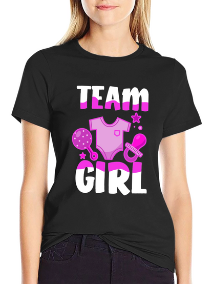 Team Girl Gender Reveal T-Shirt