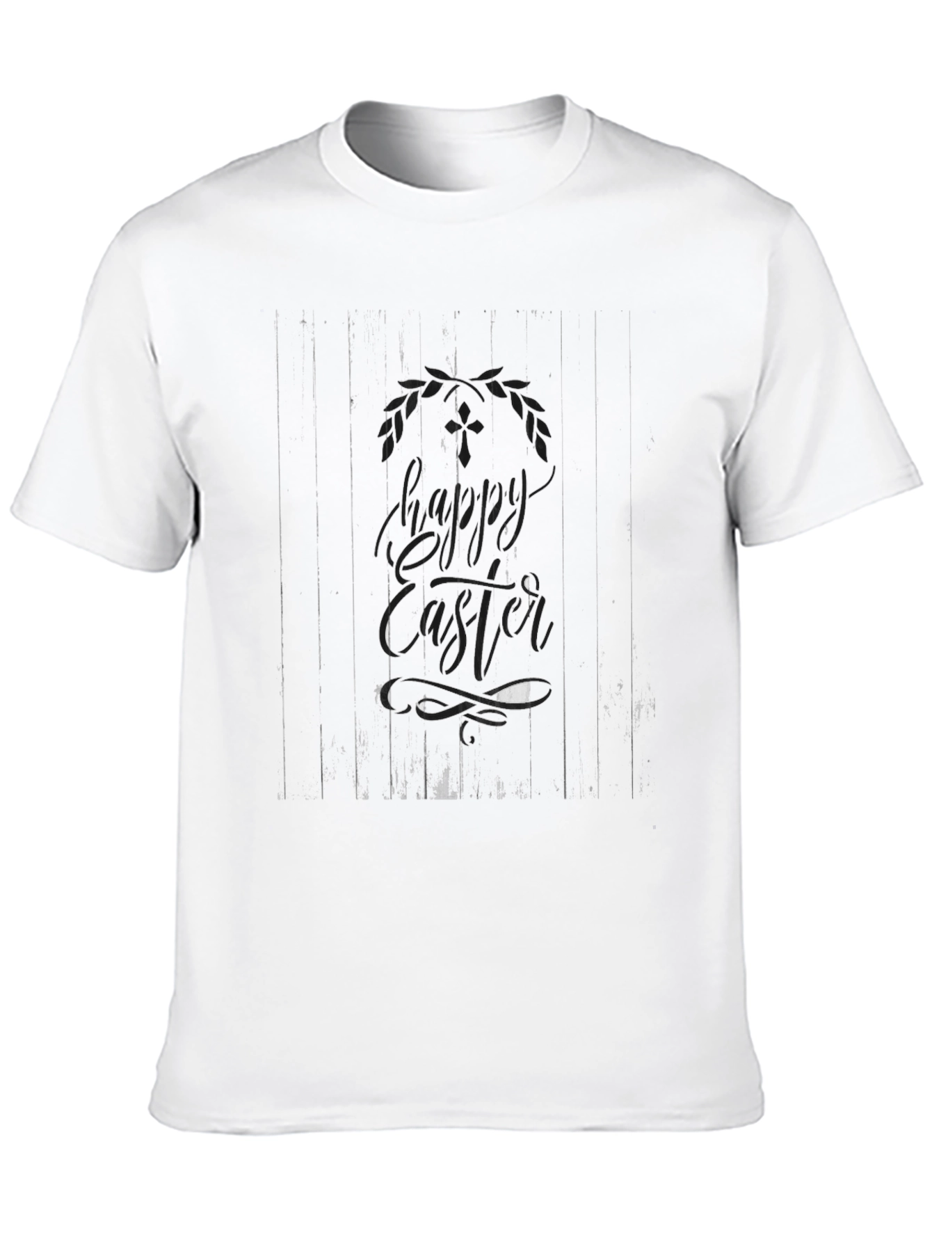 Happy Easter Bunny T-Shirt - Black