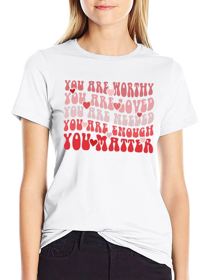 You Are Worthy Graphic Tee