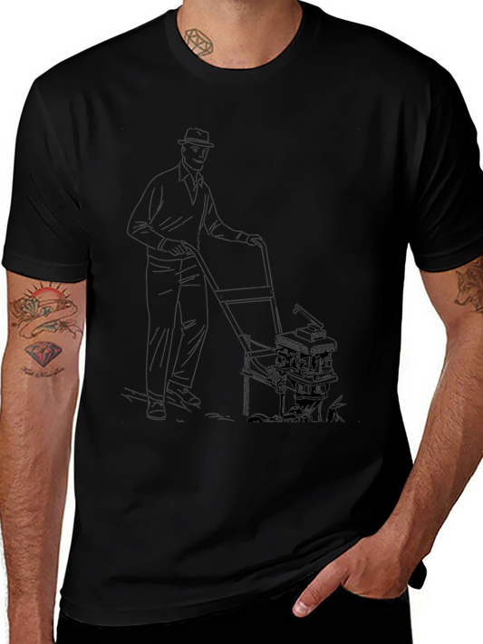 Vintage Lawn Mower T-Shirt