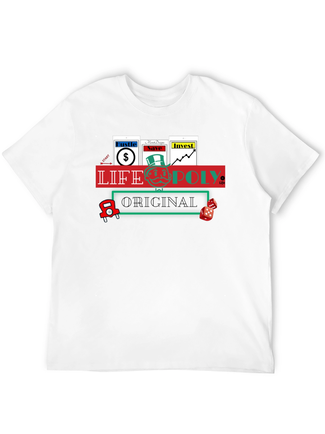 Lifeopoly Original Black T-Shirt