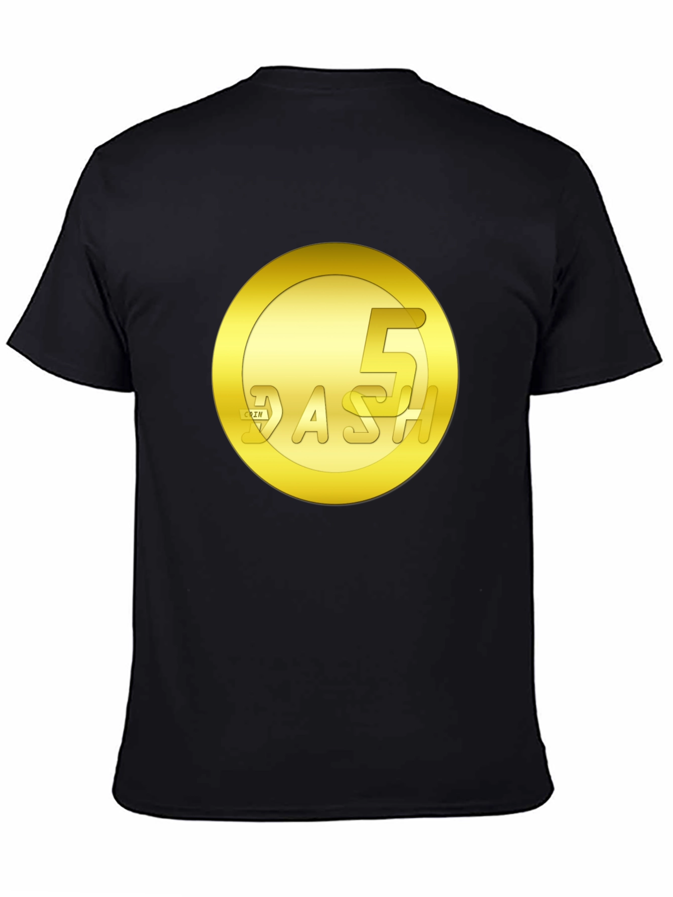 5 Dash Coin Graphic Tee - Cryptocurrency Shirt