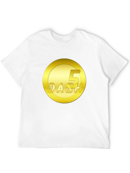 5 Dash Coin Graphic Tee - Cryptocurrency Shirt