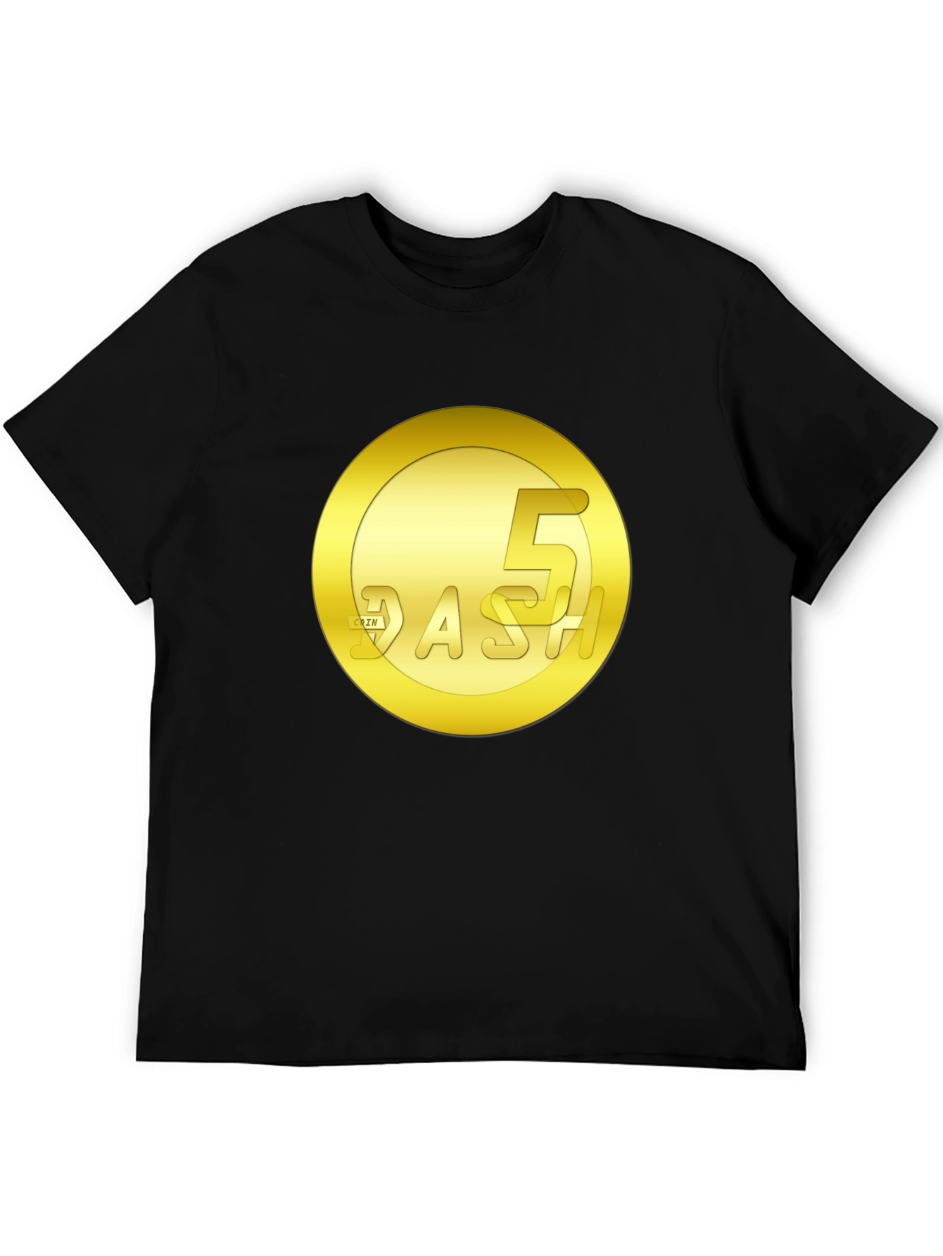 5 Dash Coin Graphic Tee - Cryptocurrency Shirt