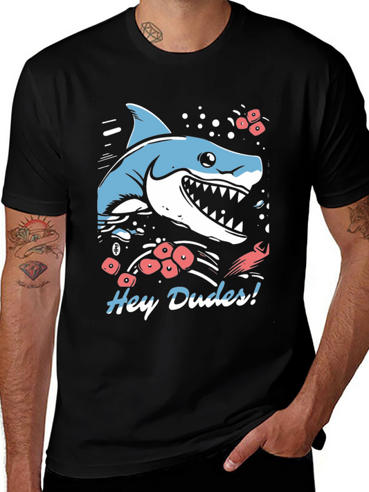 Hey Dudes Shark Graphic Tee