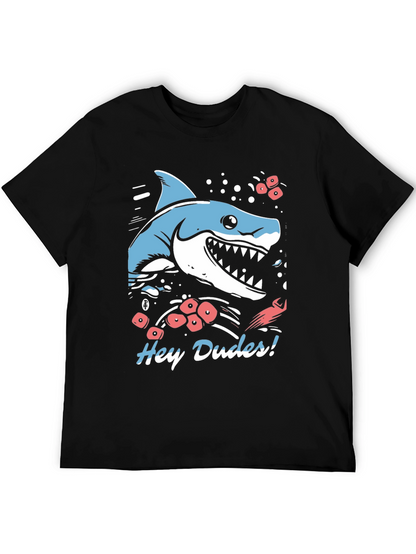 Hey Dudes Shark Graphic Tee