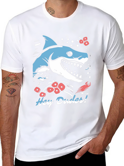 Hey Dudes Shark Graphic Tee