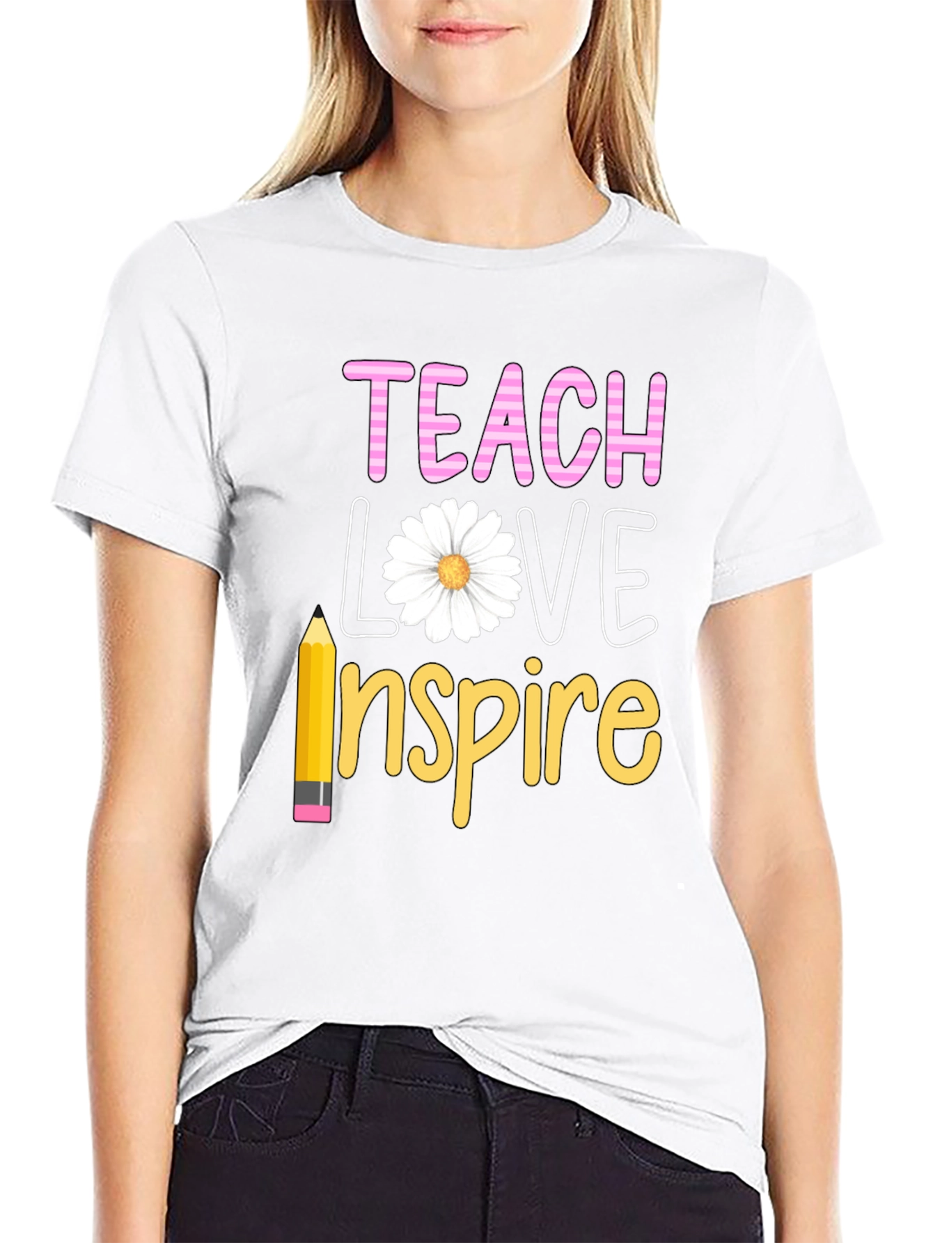 Teach Love Inspire Graphic T-Shirt