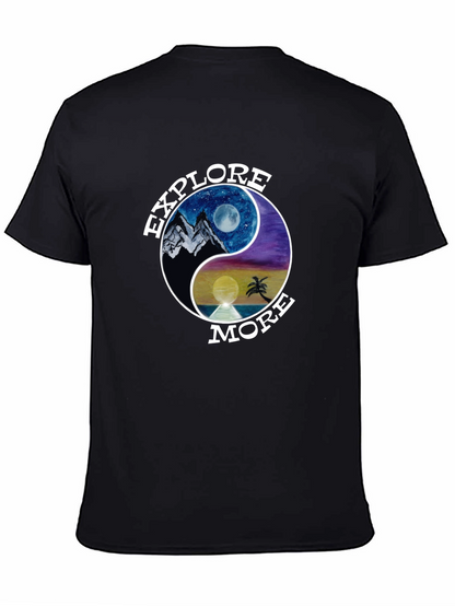 Explore More Yin Yang Graphic T-Shirt