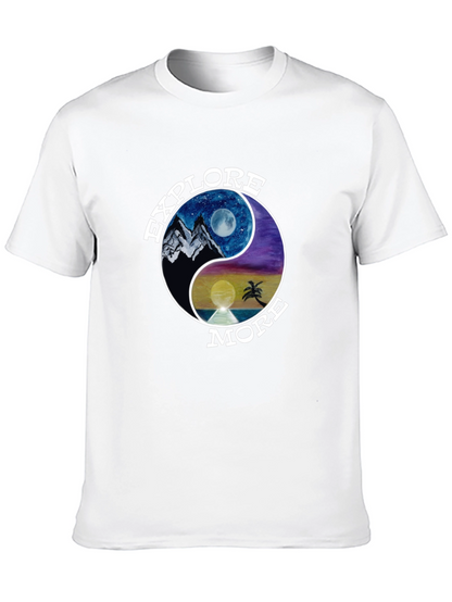 Explore More Yin Yang Graphic T-Shirt