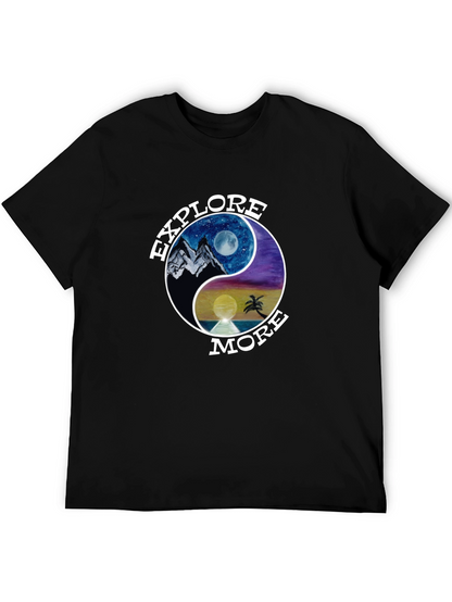 Explore More Yin Yang Graphic T-Shirt