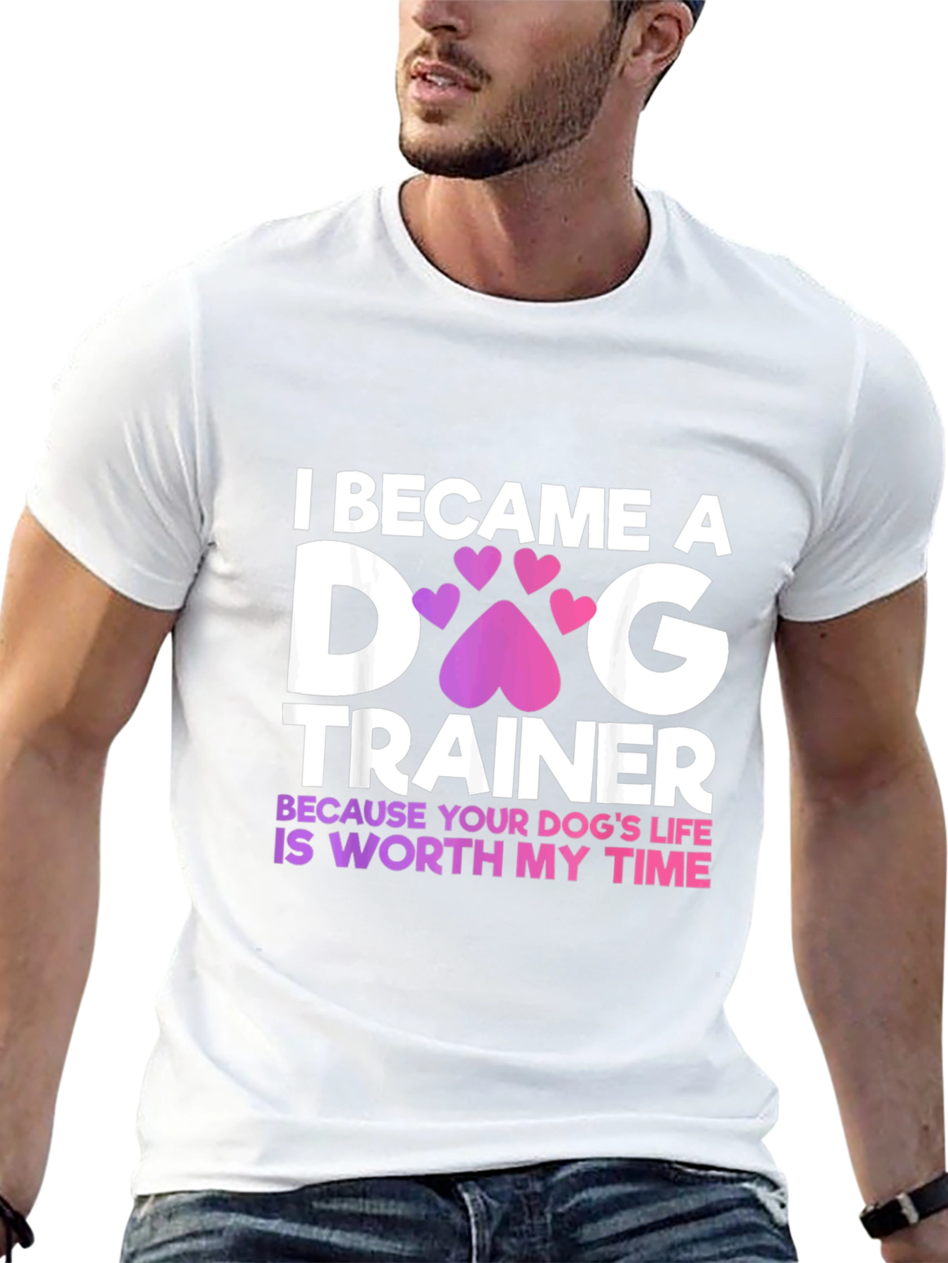 Dog Trainer T-Shirt - Worth My Time