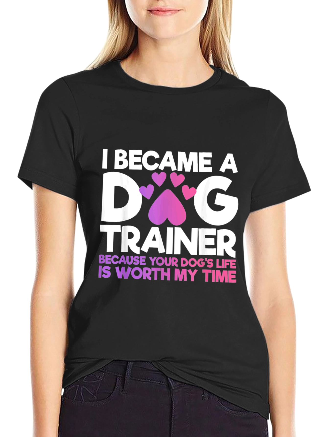 Dog Trainer T-Shirt - Worth My Time