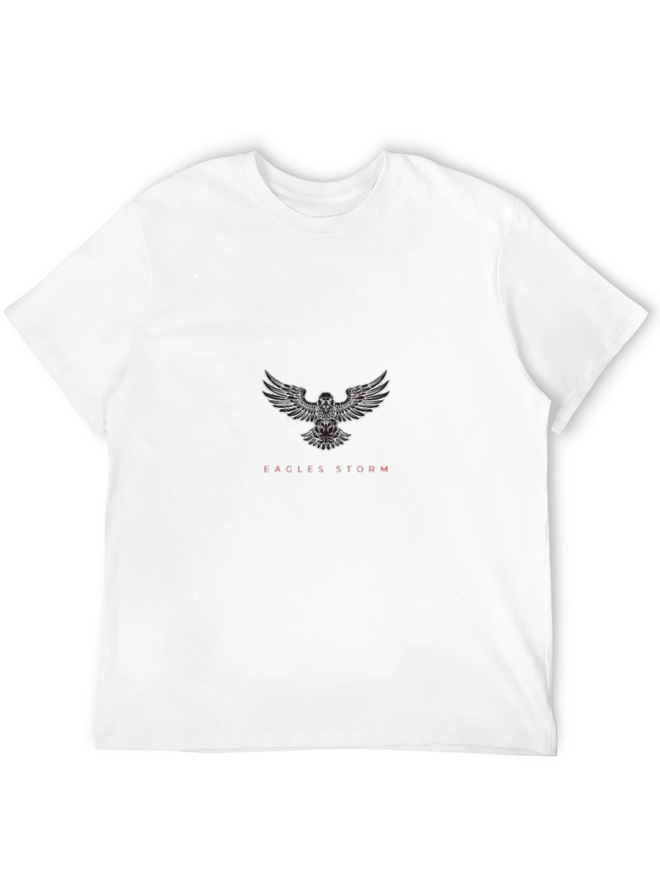 Eagles Storm Graphic Tee - Black Cotton Blend
