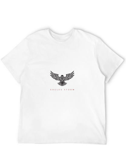 Eagles Storm Graphic Tee - Black Cotton Blend