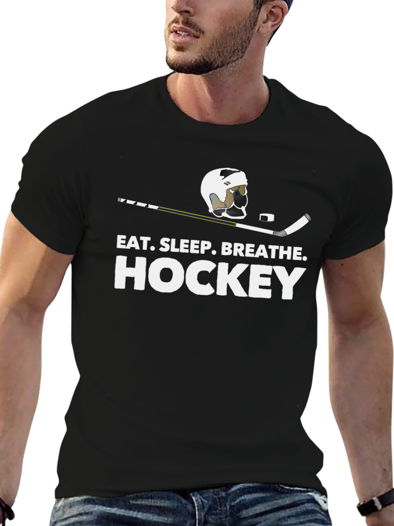 Eat Sleep Breathe Hockey T-Shirt