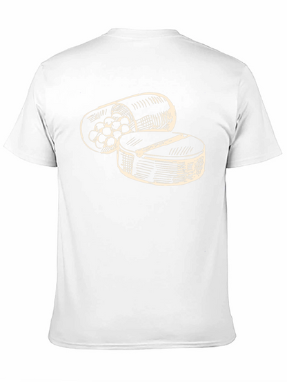 Pills Graphic Black T-Shirt | Stylish Casual Wear