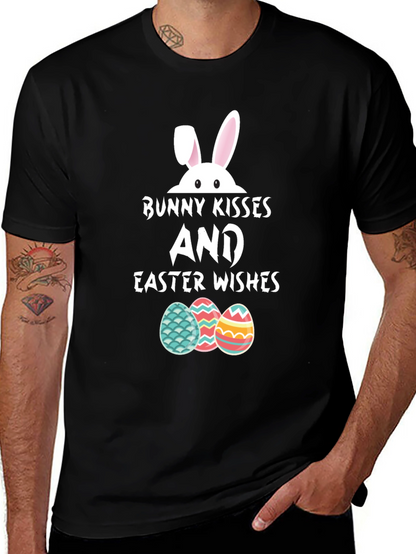 Bunny Kisses Easter Wishes T-Shirt