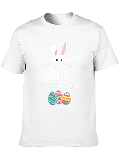 Bunny Kisses Easter Wishes T-Shirt