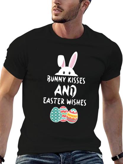 Bunny Kisses Easter Wishes T-Shirt