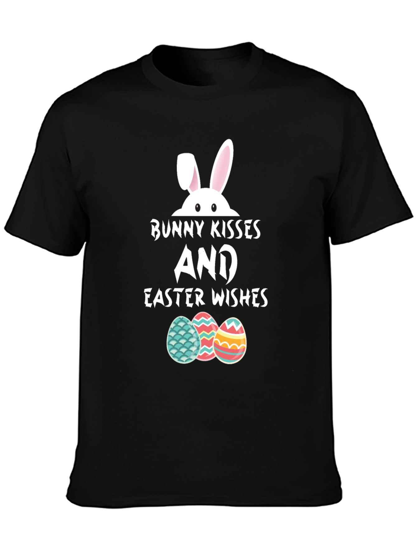 Bunny Kisses Easter Wishes T-Shirt