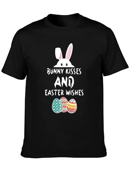 Bunny Kisses Easter Wishes T-Shirt