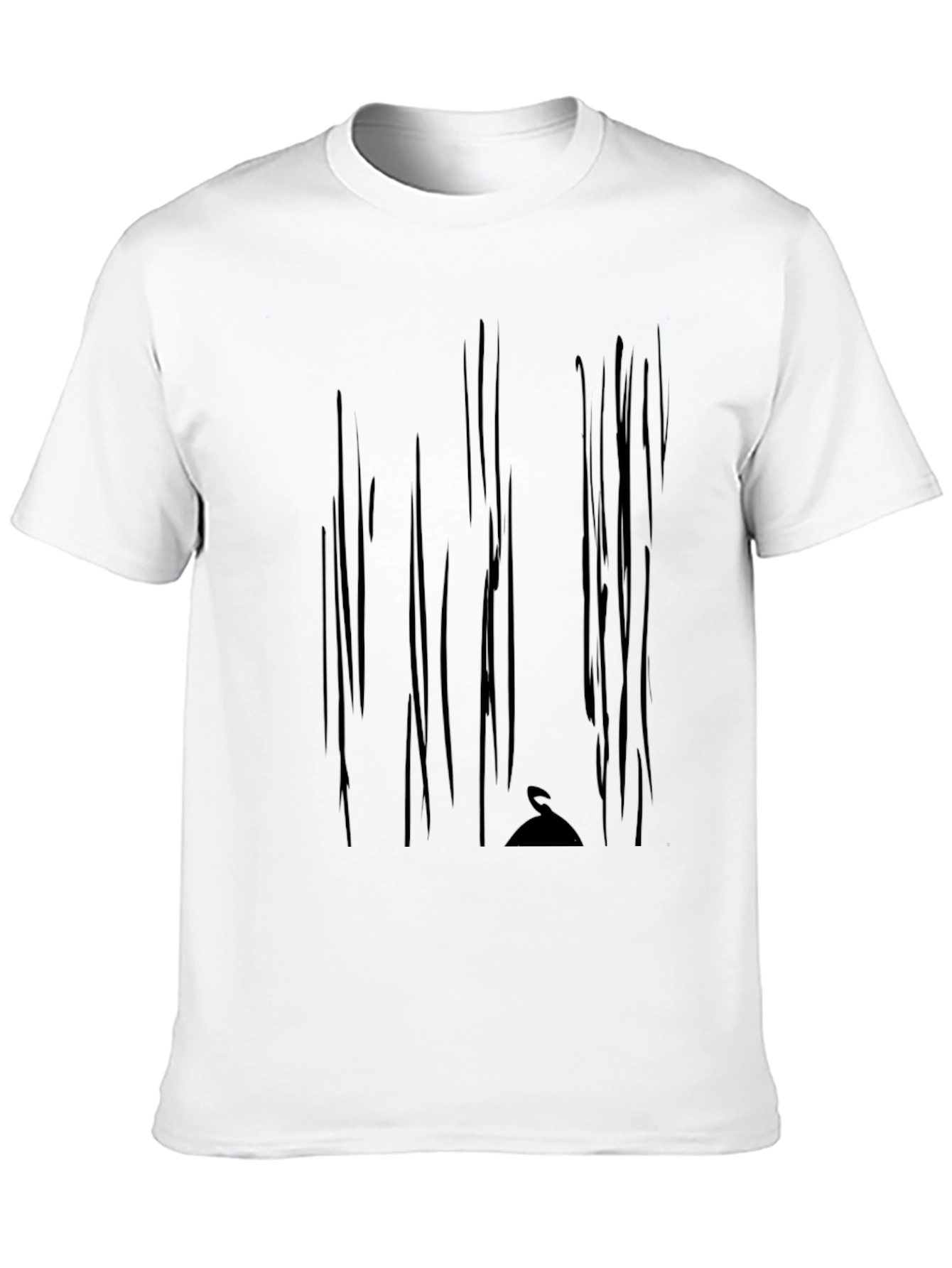 Eerie Forest Black T-Shirt