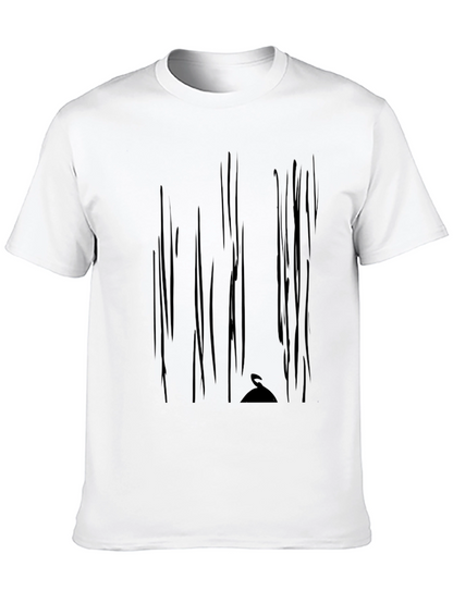 Eerie Forest Black T-Shirt