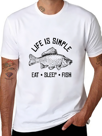 Life is Simple Fish T-Shirt