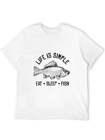 Life is Simple Fish T-Shirt