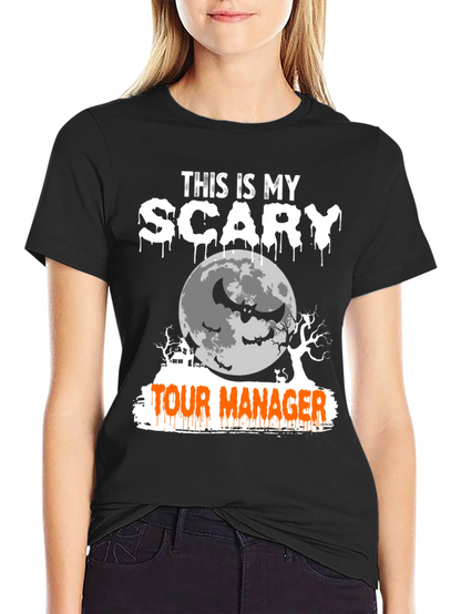 Scary Tour Manager Halloween T-Shirt