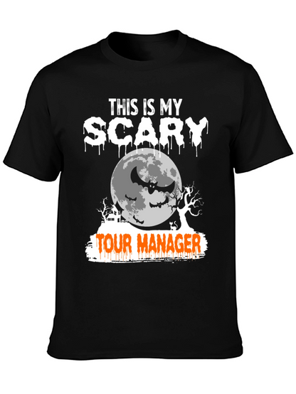 Scary Tour Manager Halloween T-Shirt