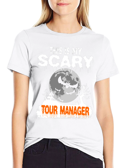 Scary Tour Manager Halloween T-Shirt