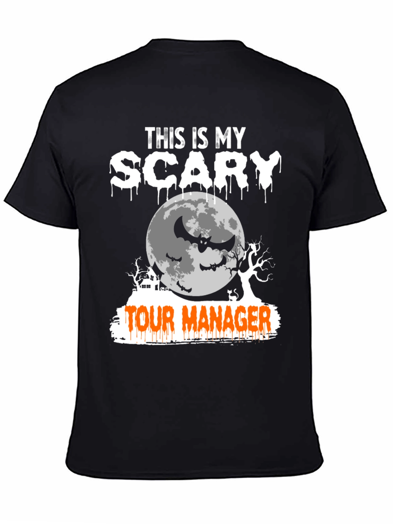 Scary Tour Manager Halloween T-Shirt