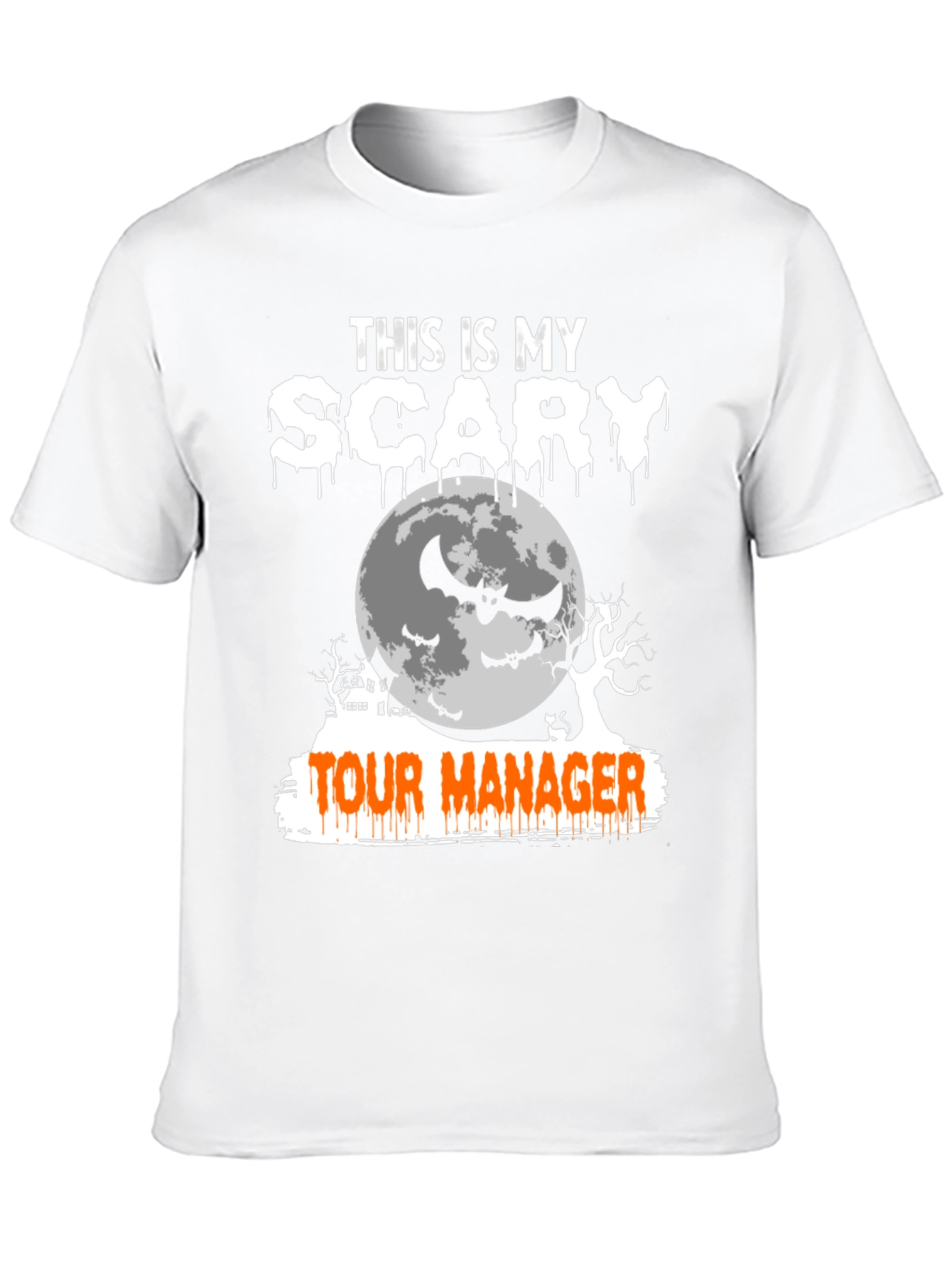 Scary Tour Manager Halloween T-Shirt