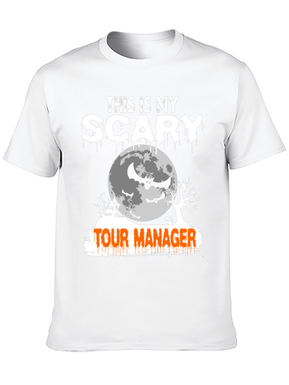 Scary Tour Manager Halloween T-Shirt