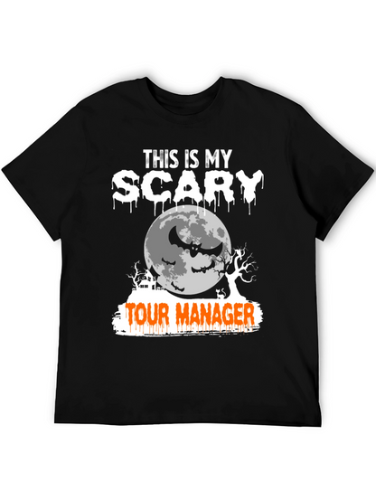 Scary Tour Manager Halloween T-Shirt